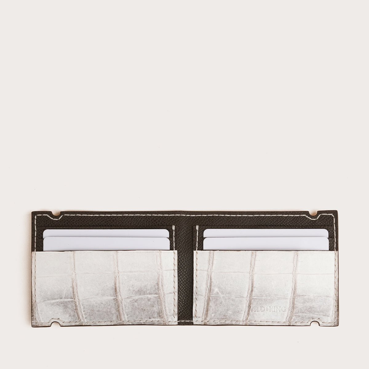 Himalayan Alligator Leather Cash Cover Wallet
