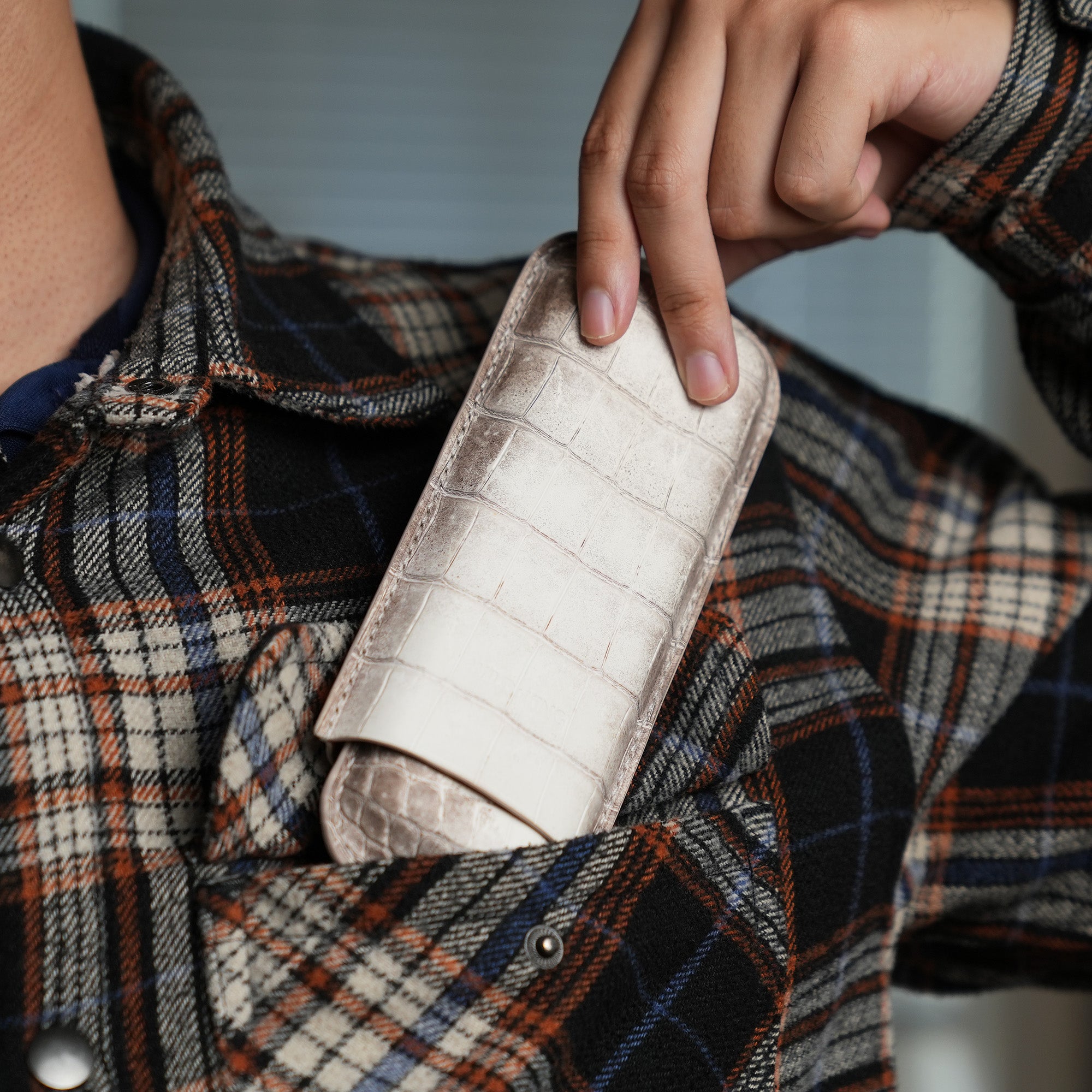 Himalayan Leather Cigarettes Case Holder