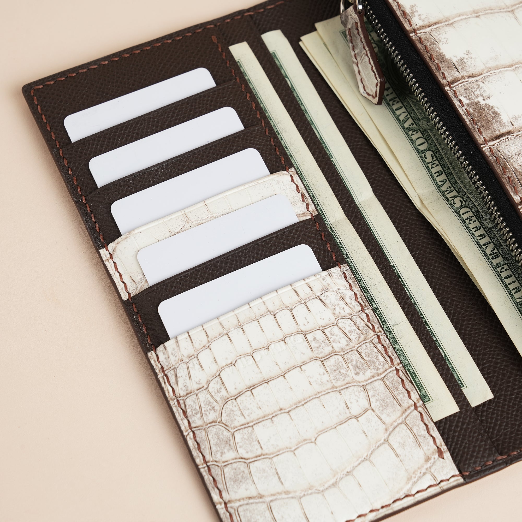 Himalayan Leather Long Wallet