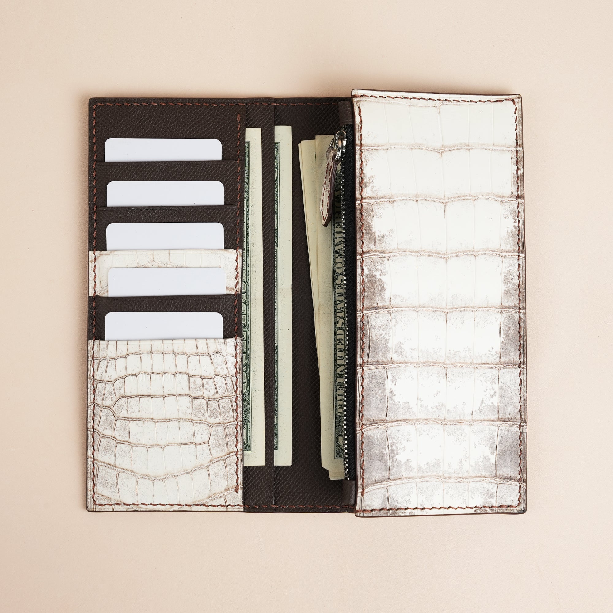 Himalayan Leather Long Wallet