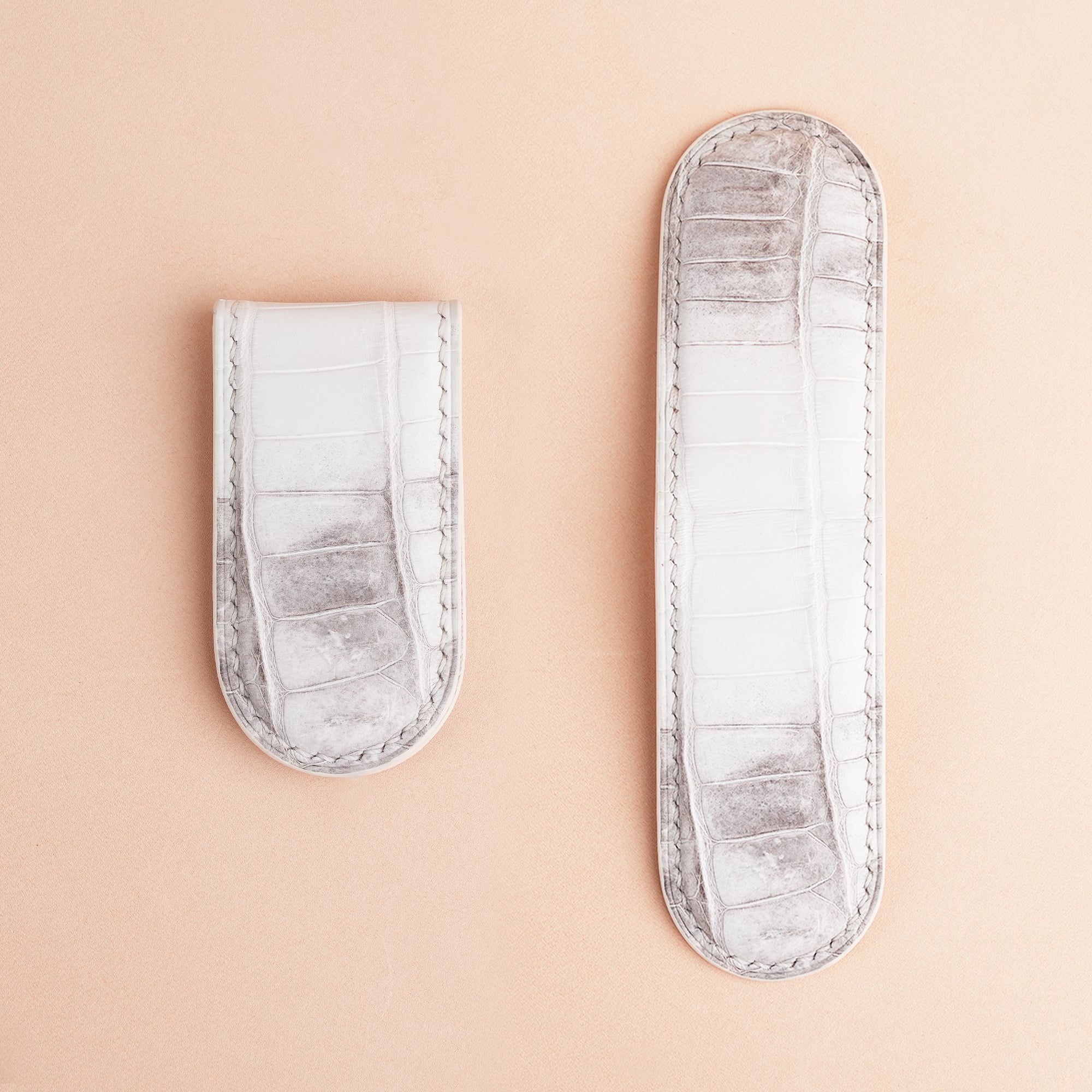 Himalayan Alligator Leather Money Clip - Luxury