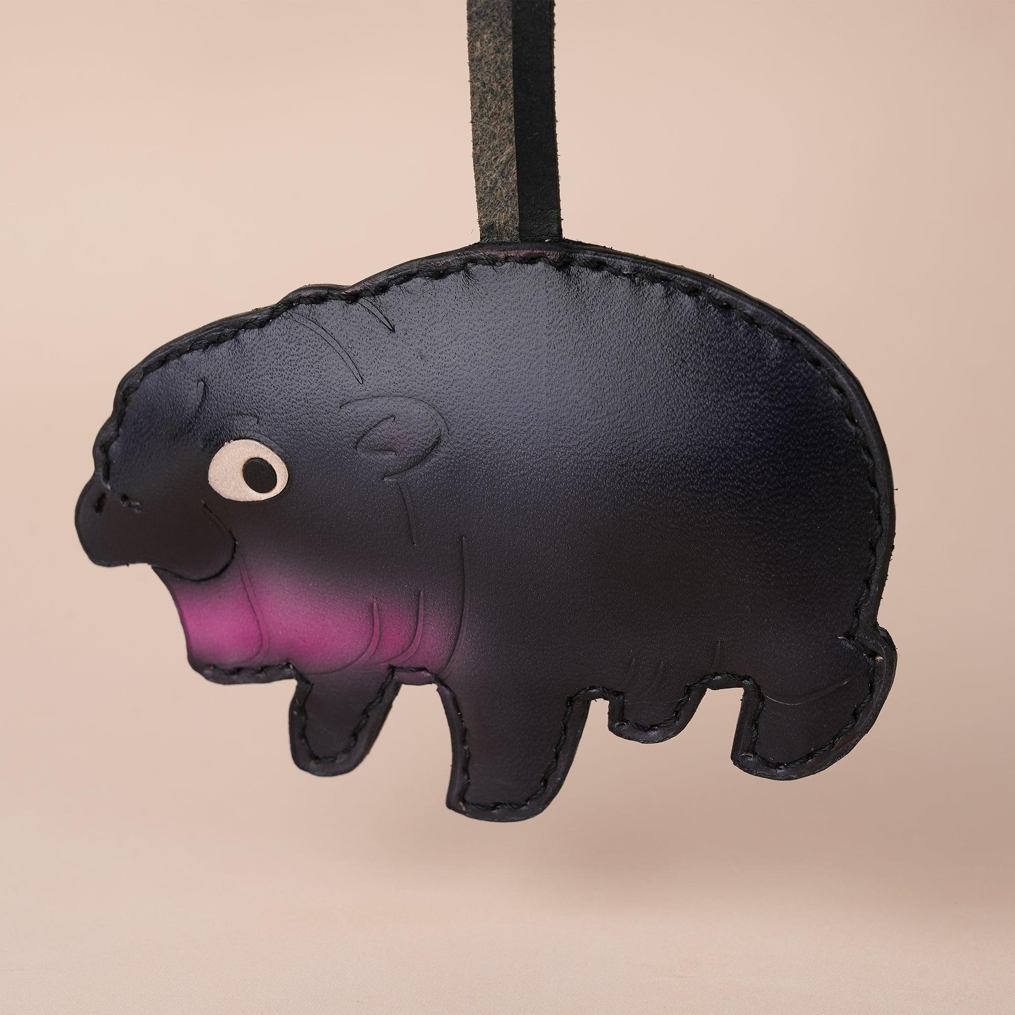 Pygmy Hippo Bag Charm - WildandKing