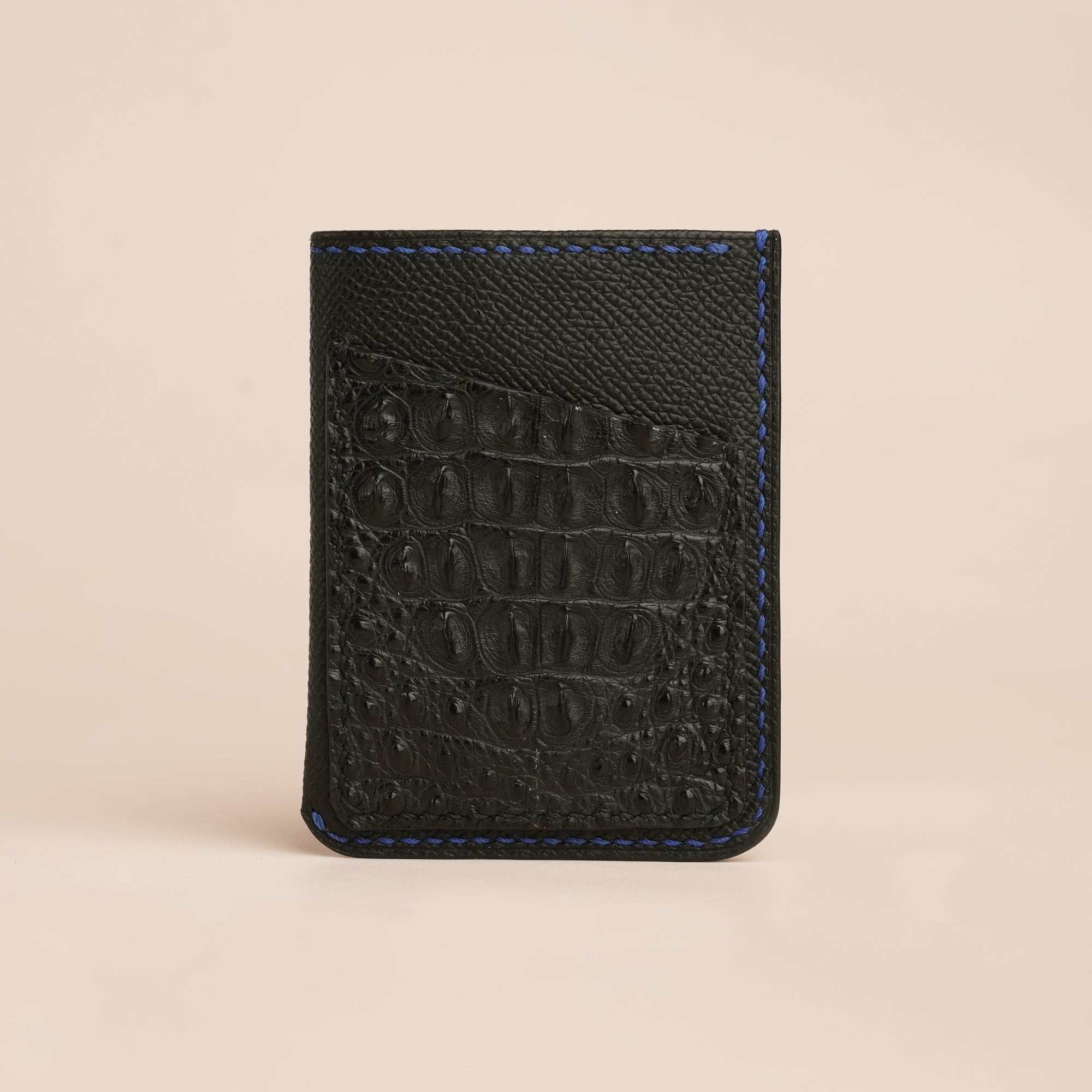 Double Hornback Alligator Card Sleeve