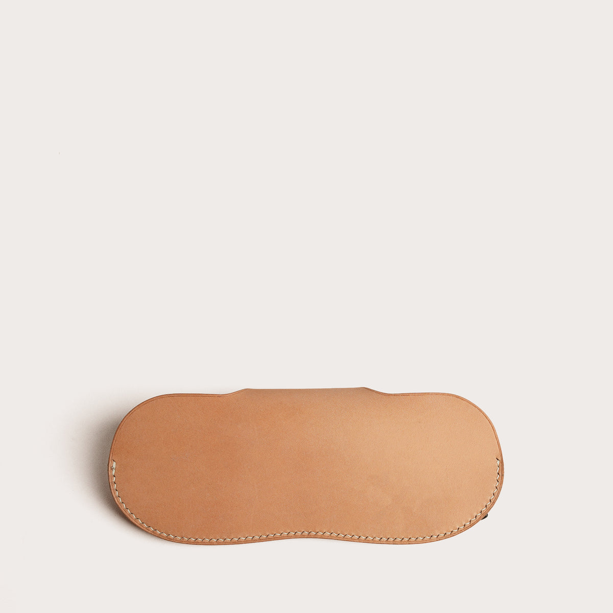Natural Buttero Leather Glasses Case
