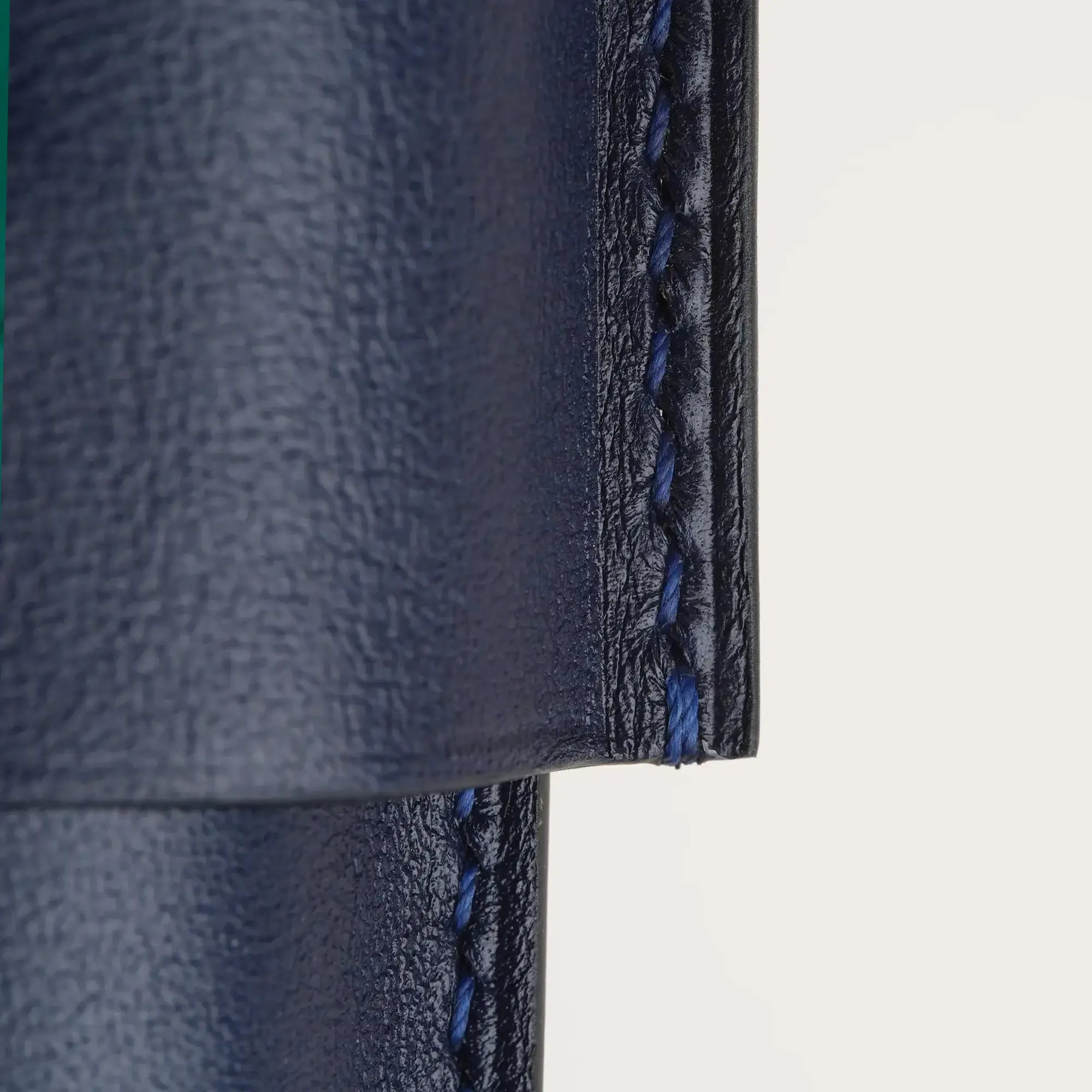 Navy Swift Leather Cigar Case