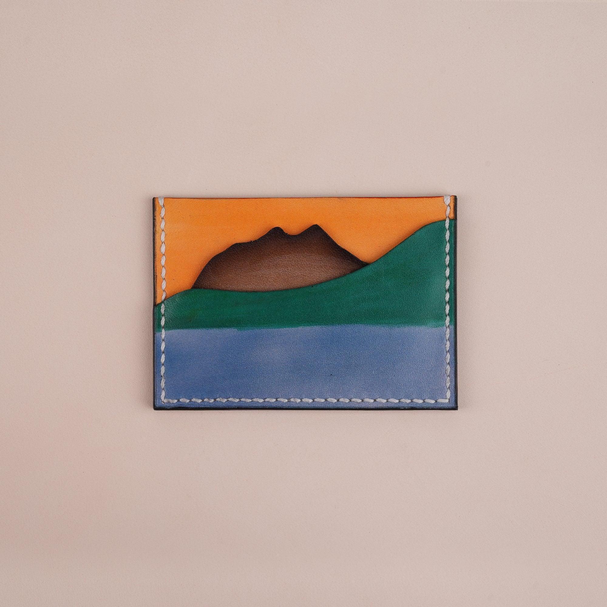 Leather Minimalist Custom Card Holder - WildandKing