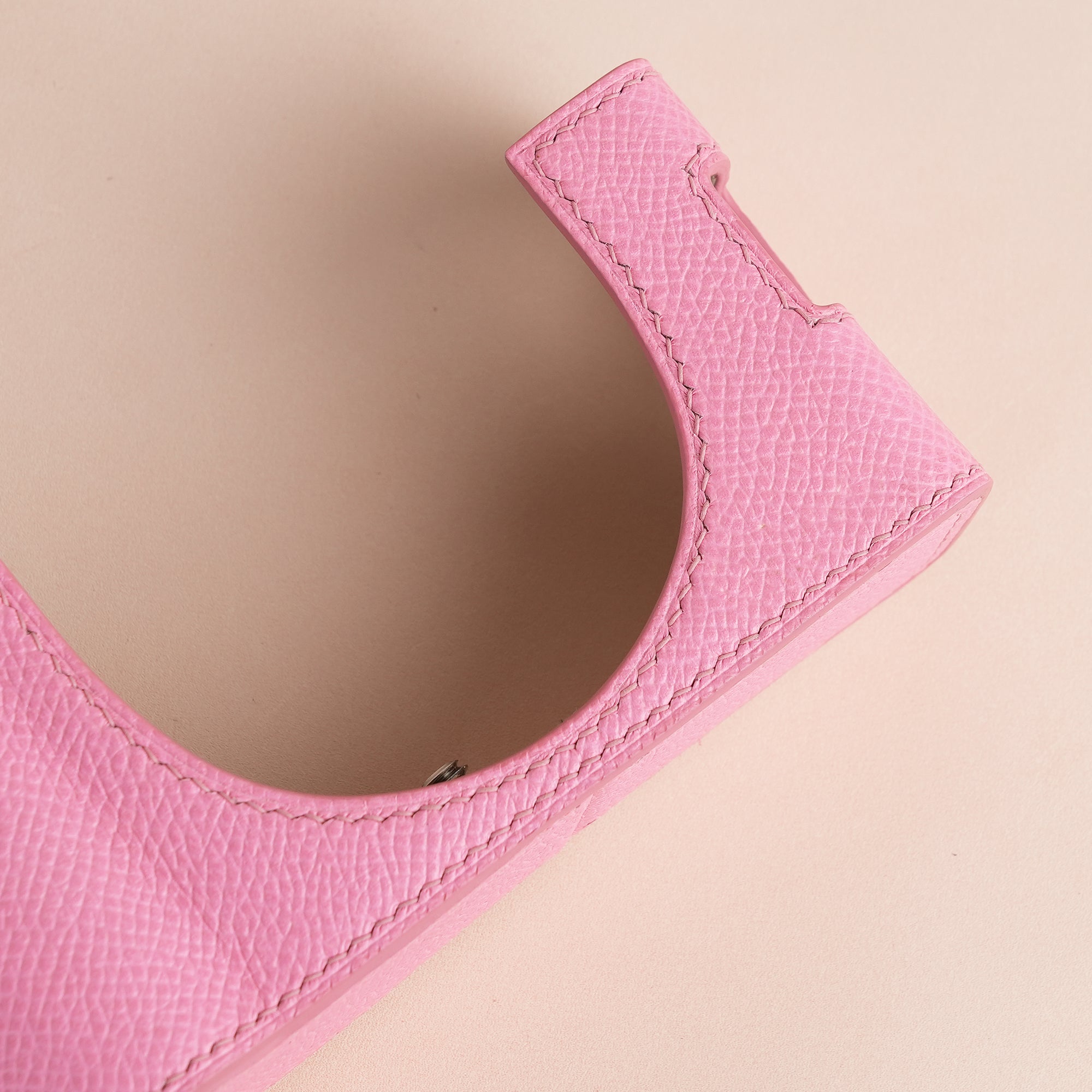 Pink Epsom Leather Half Case compatible with Fujifilm X100Vi