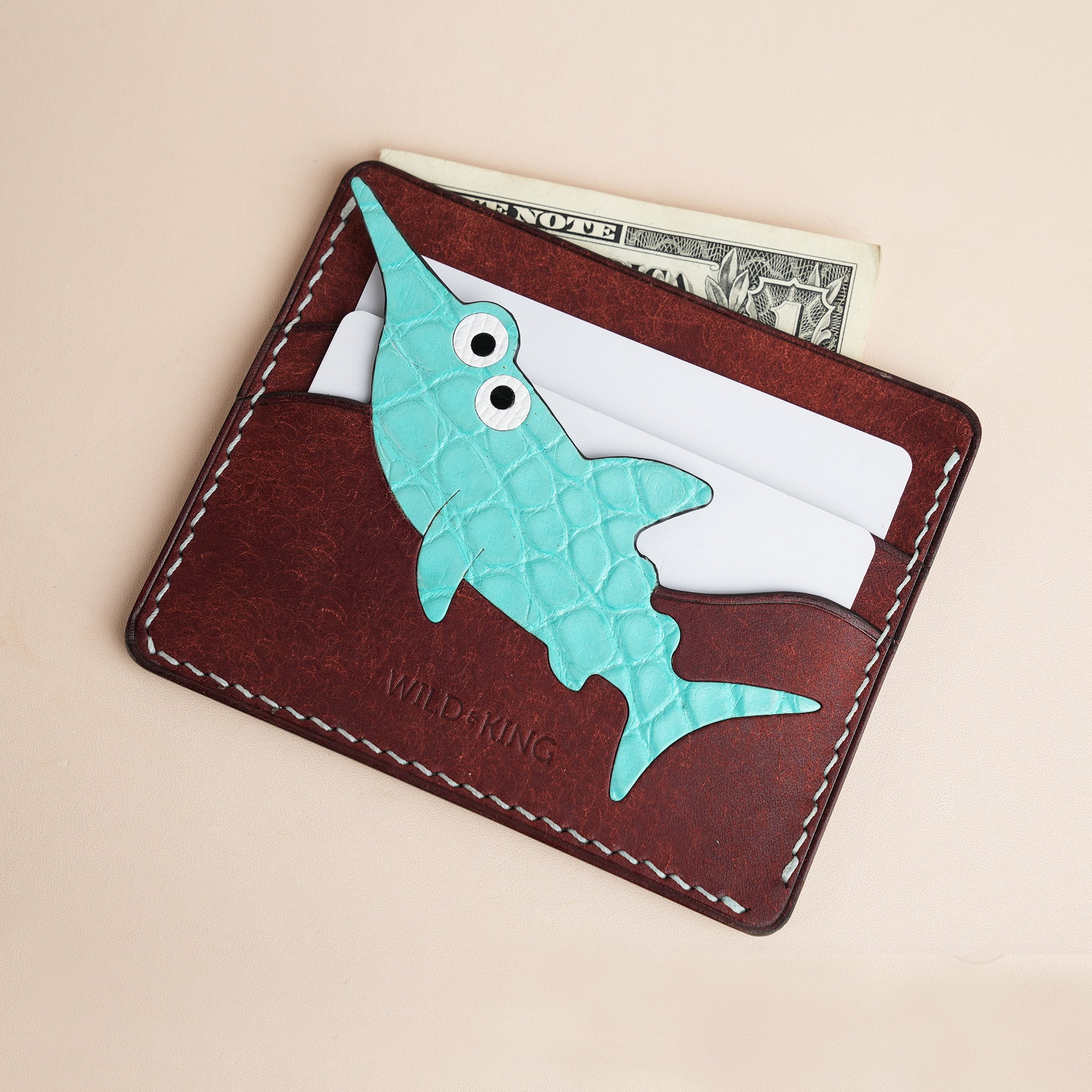 Pueblo Leather Card Holder - Stupid Sailfish
