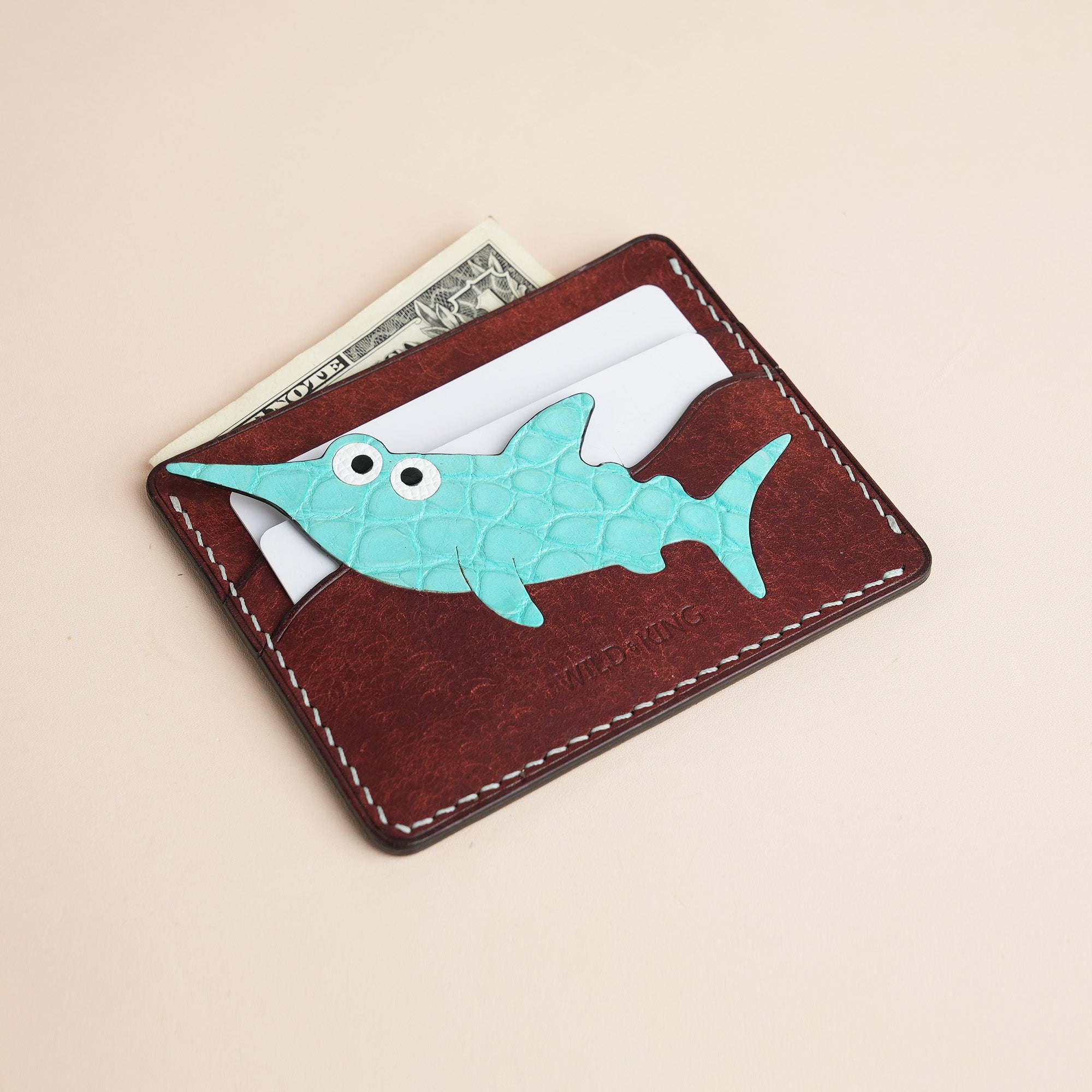 Pueblo Leather Card Holder - Stupid Sailfish