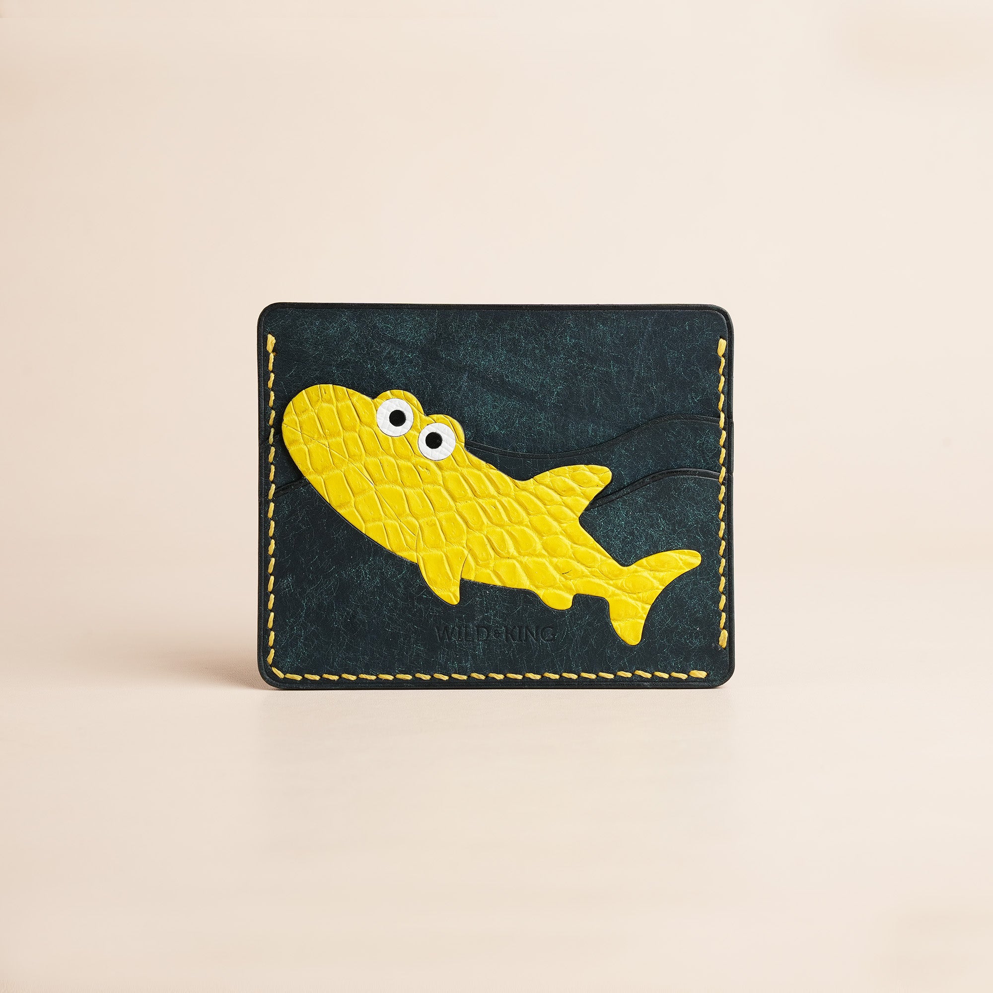 Pueblo Leather Card Holder - Stupid Whale Shark