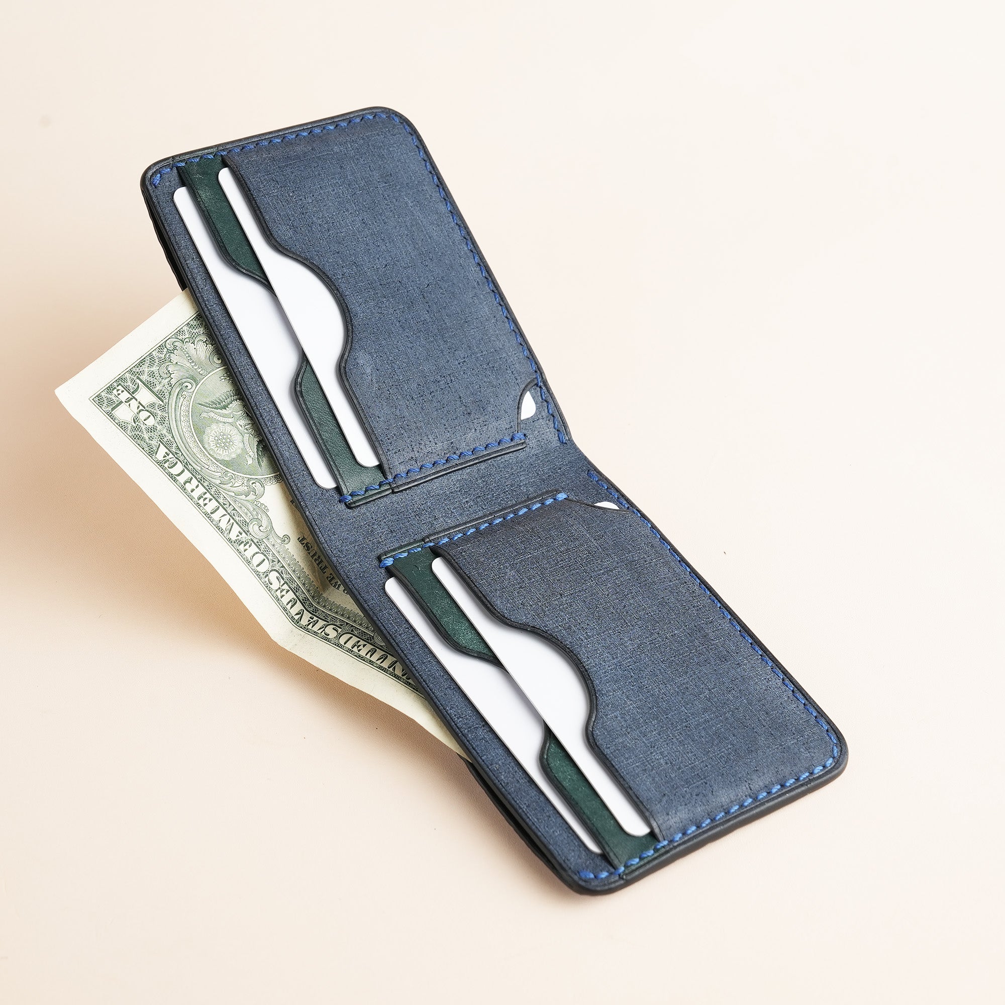 Stingray Leather Wing Bifold Wallet