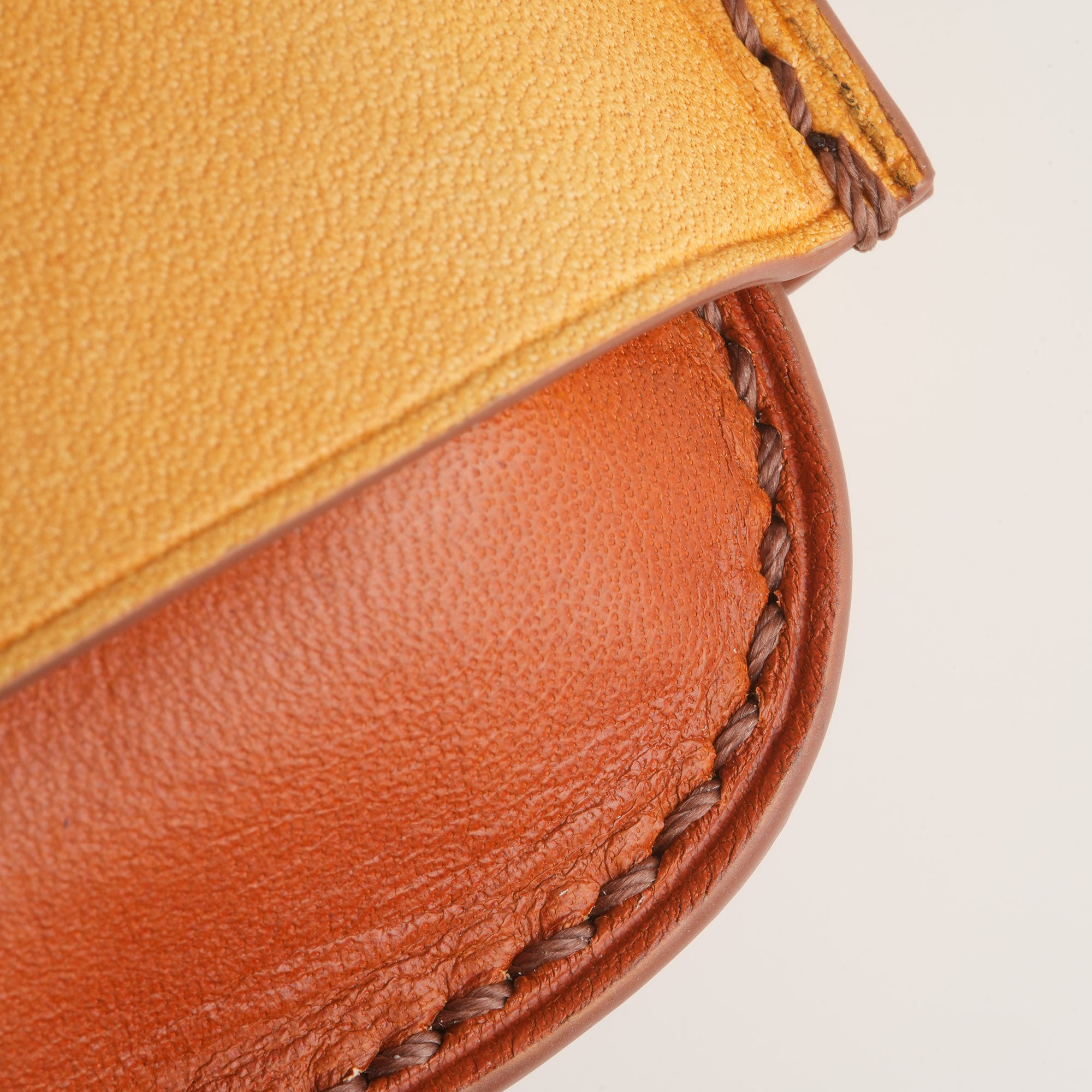 Tan Cigarettes Case Holder - Patina Finish