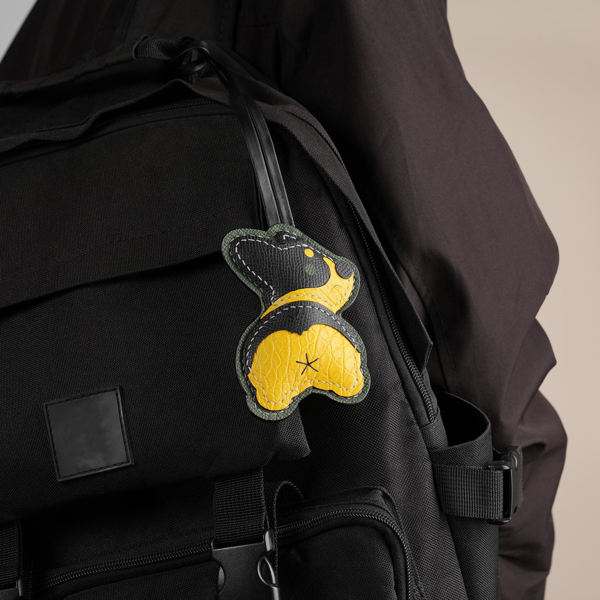 Yellow Corgi Dog Bag Charm