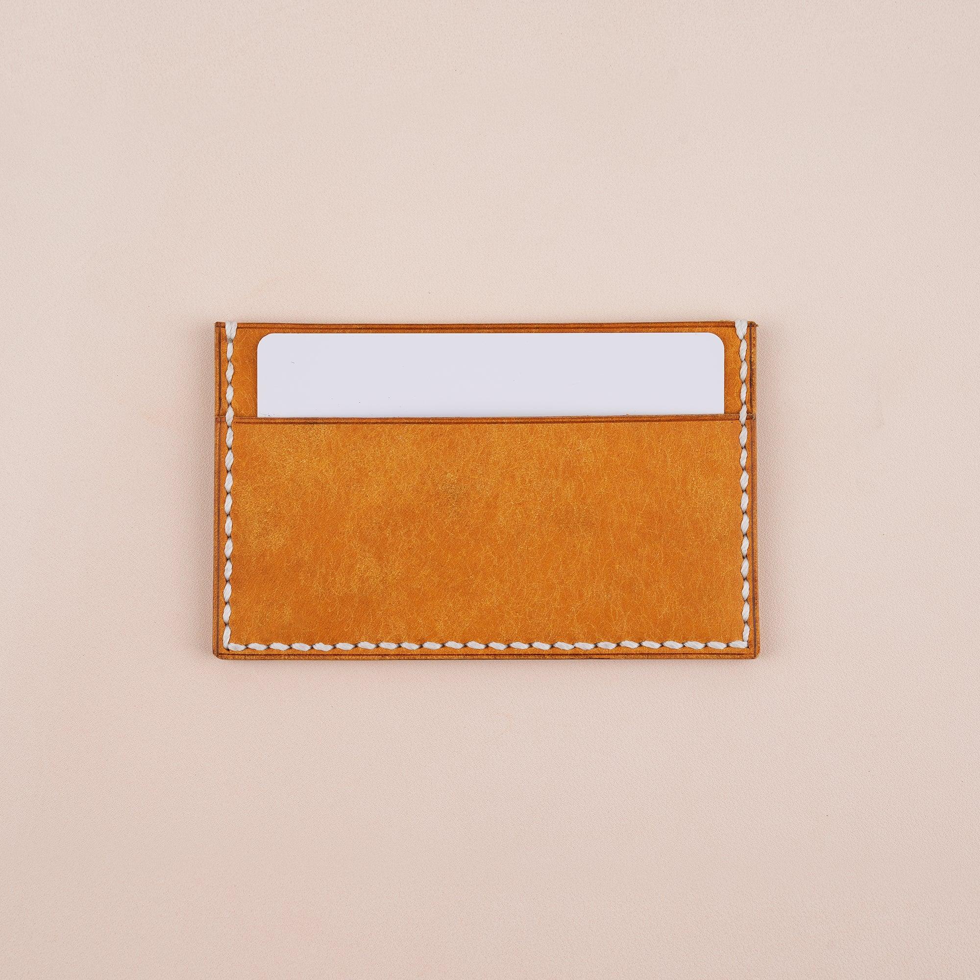 Golden Pueblo Leather Slim Card Holder - WildandKing