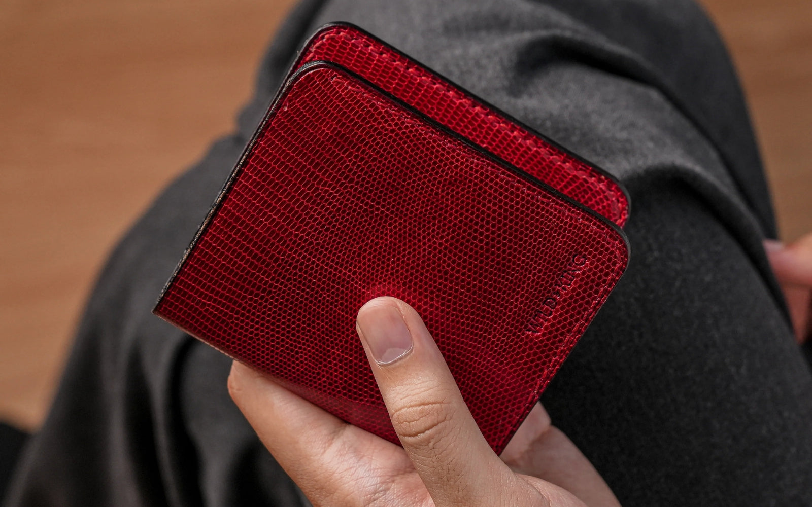 lizard leather