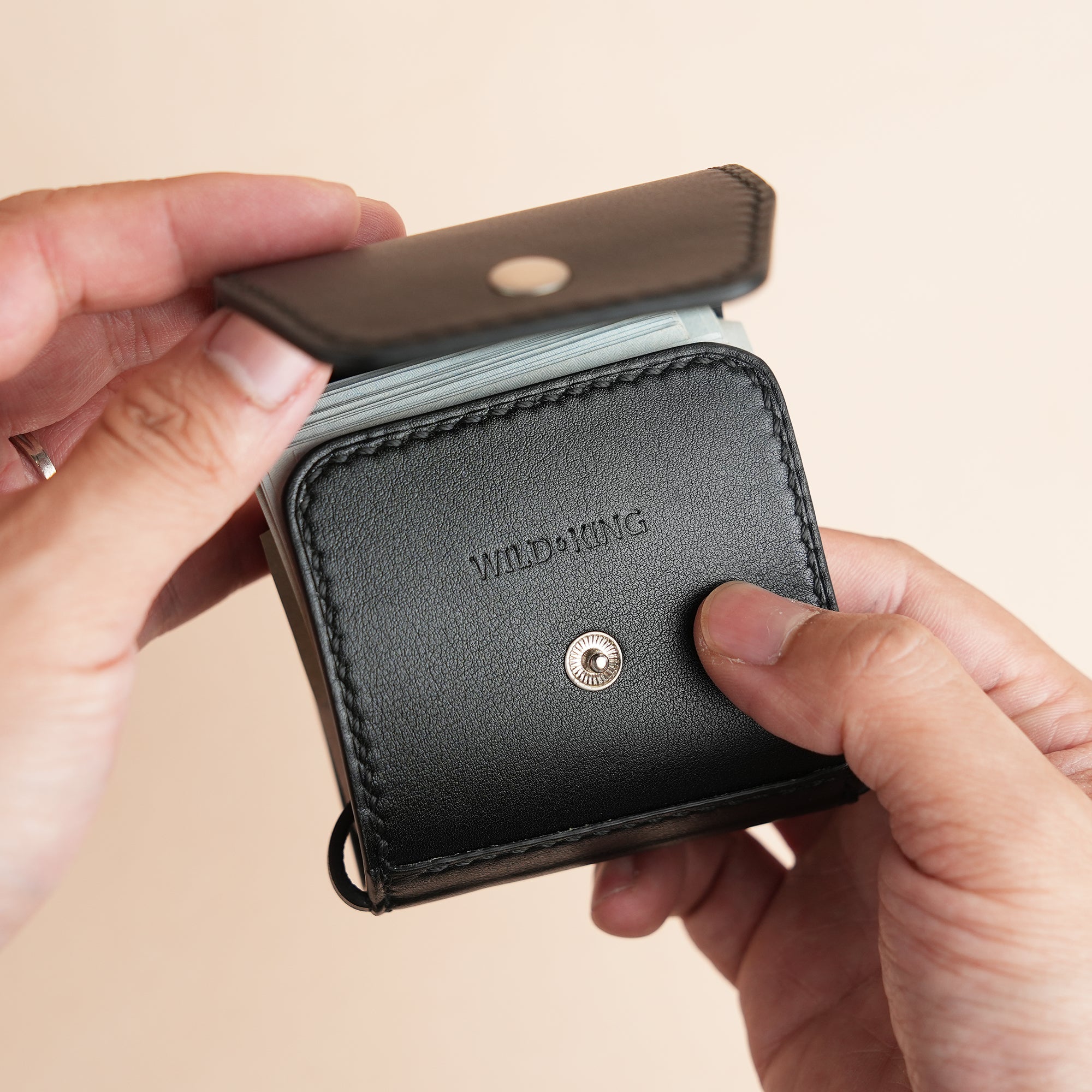 Swift Leather Wrap Wallet